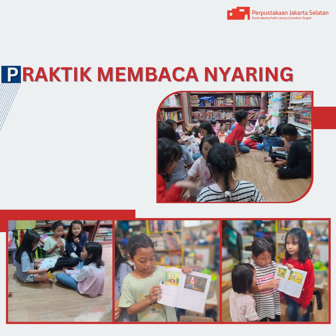 Pelita (Pelatihan Literasi Melalui Cerita) Bersama Duta Baca Jakarta Selatan Di Melati Taman Baca